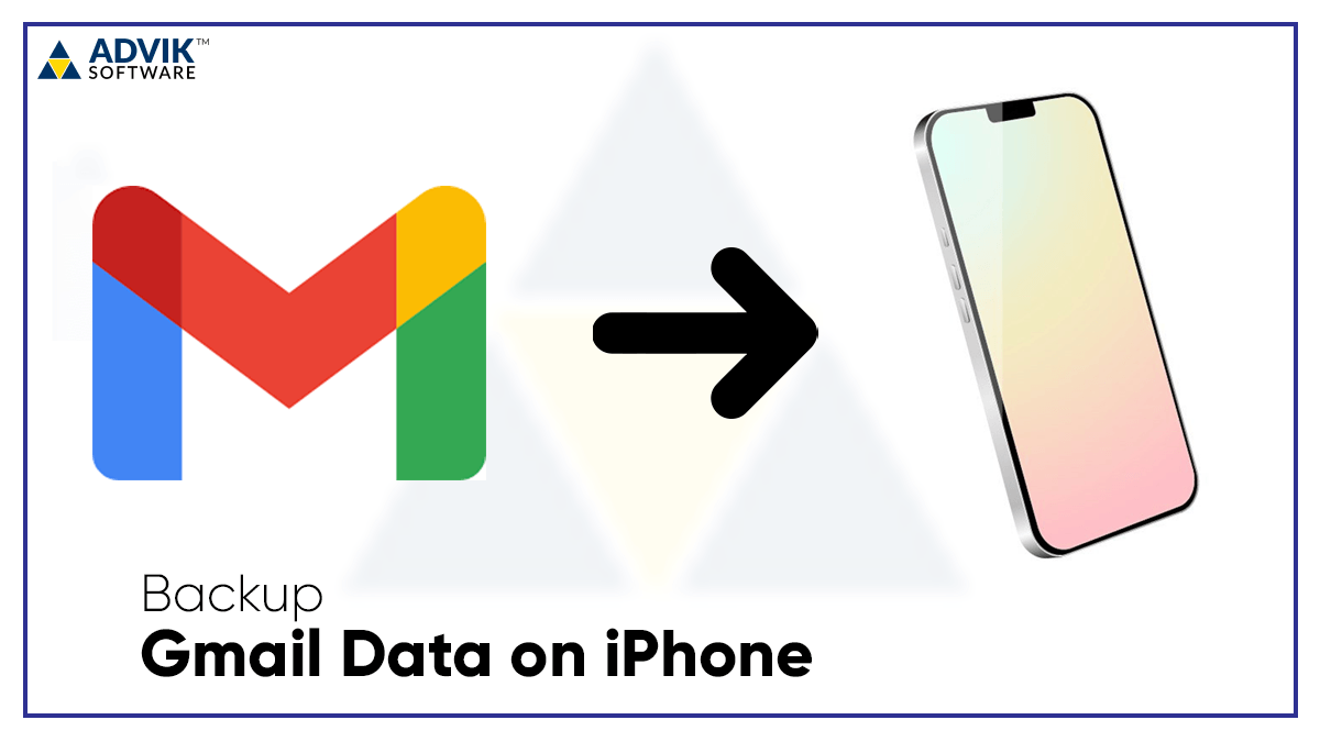 backup gmail data on iphone