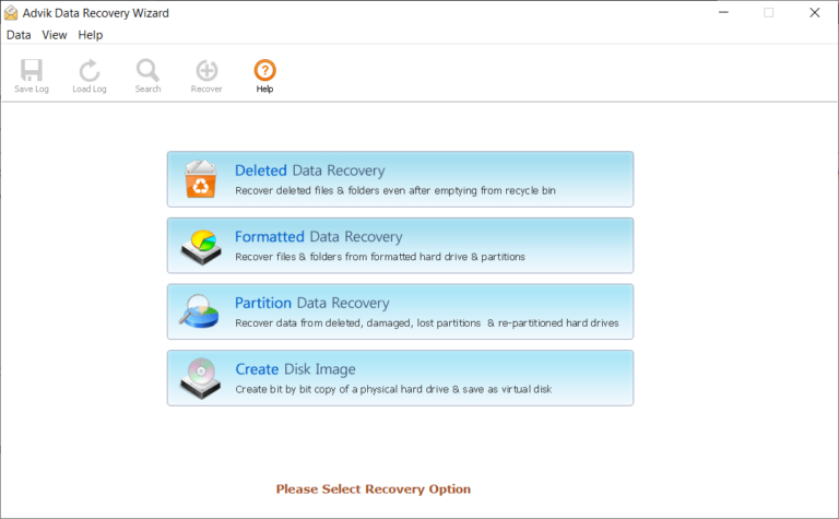 select recovery mode