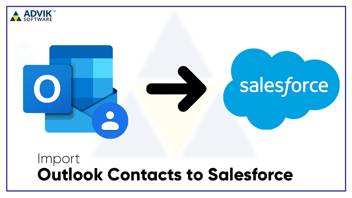 outlook contacts to salesforce