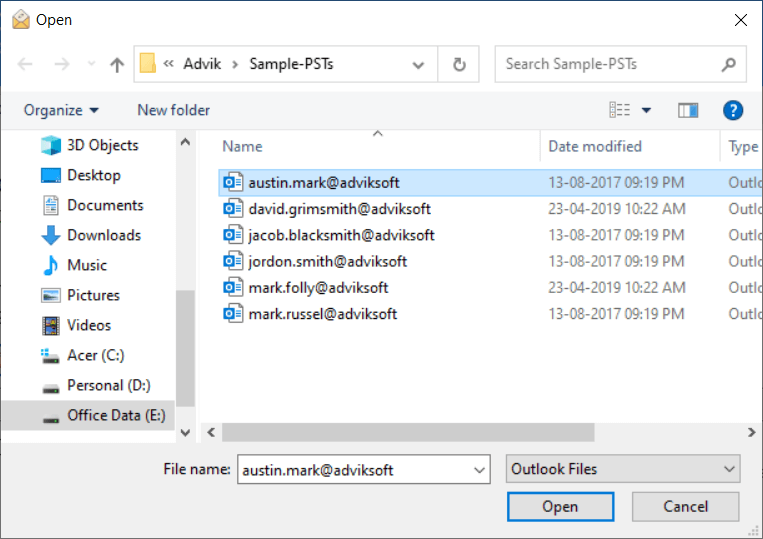 outlook pst attachment extractor