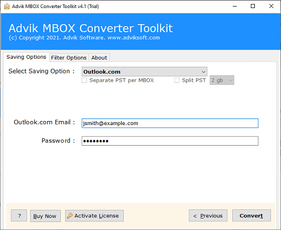 how to import mbox file to hotmail
