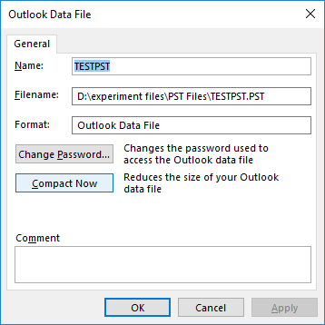 solve Outlook performance issue related to large pst file