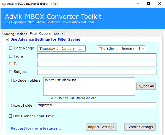 upload mbox file to hotmail