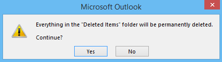 Outlook Data File has Reached the Maximum Size Error