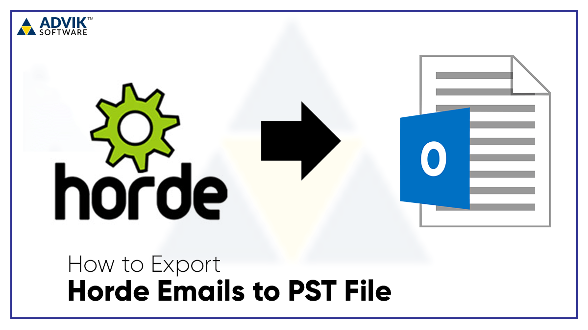 export horde emails to pst