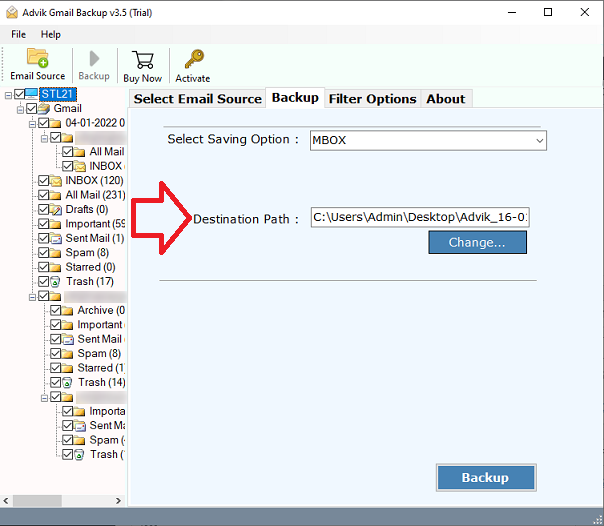 gmail to mbox file