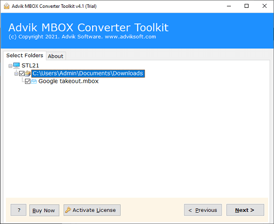 transfer mbox to exchange server