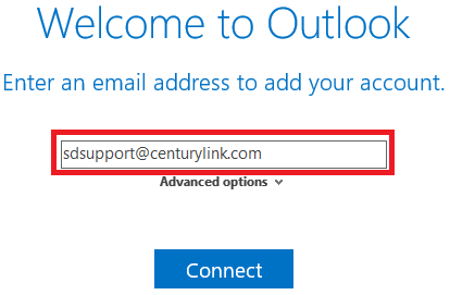 backup centurylink email