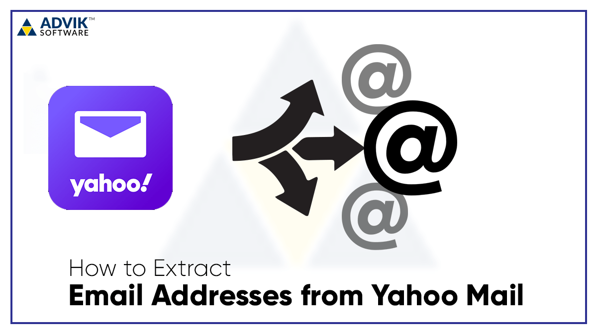 extract email addresses from yahoo