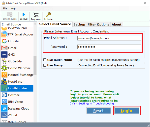 transfer HostMonster email to Office 365