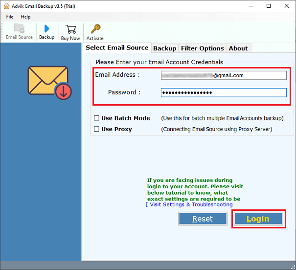 import icloud mail to gmail