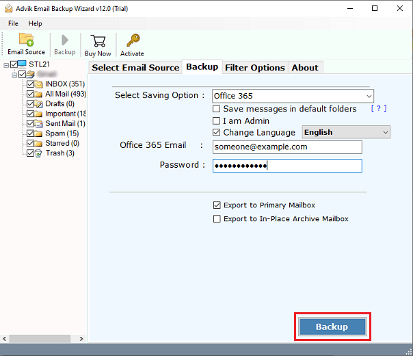 transfer Dreamhost emails to O365