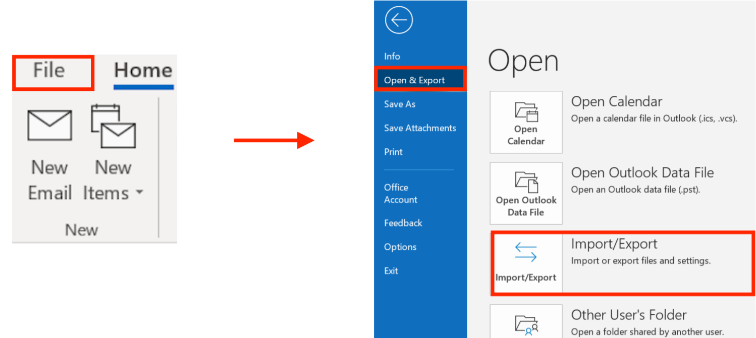 transfer centurylink emails to computer via outlook