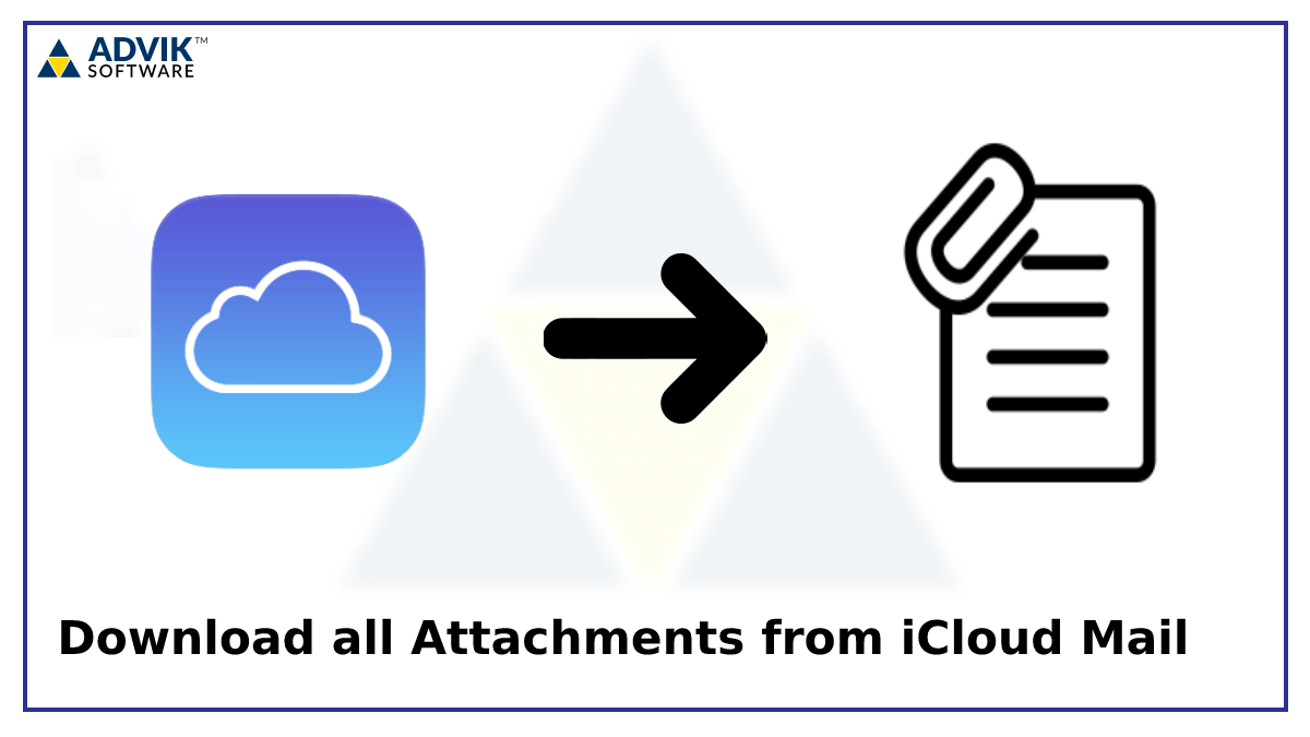 download all attachments from icloud mail