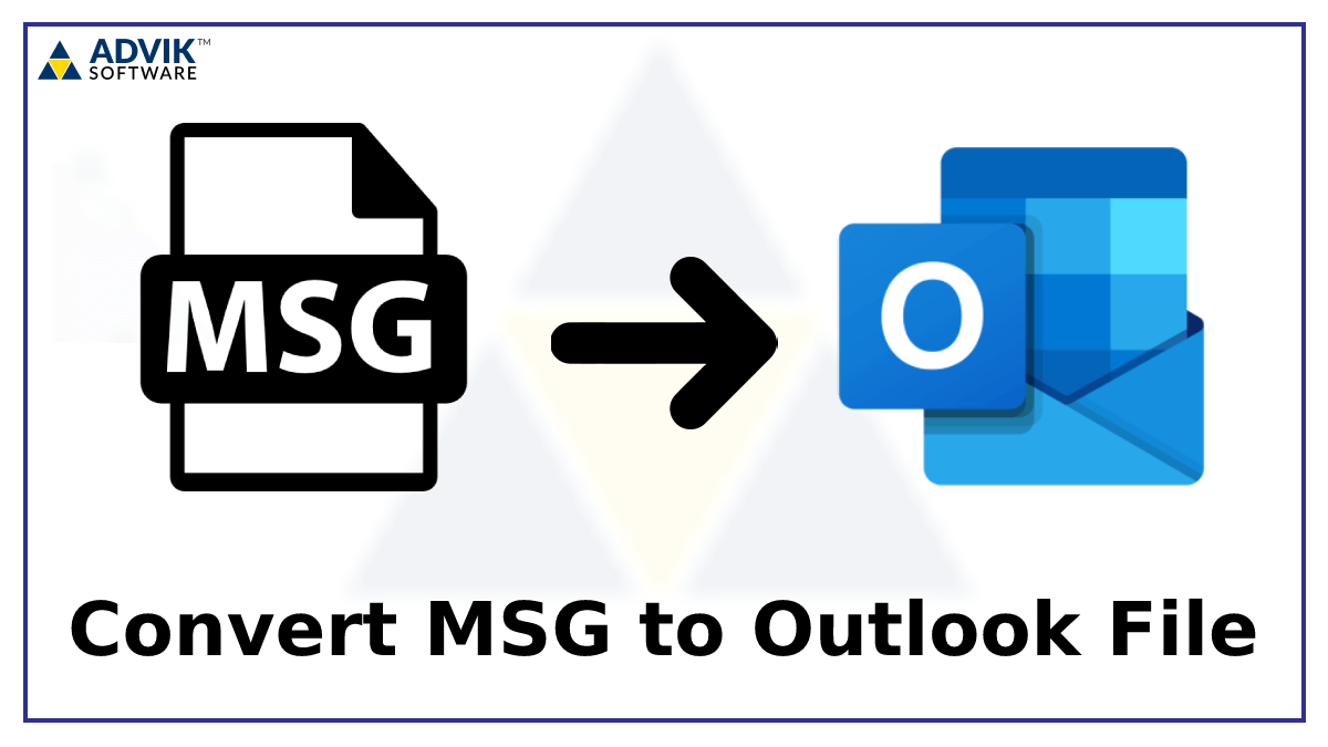 convert msg to outlook file