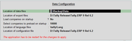 Recover Tally Data from Formatted Hard Disk