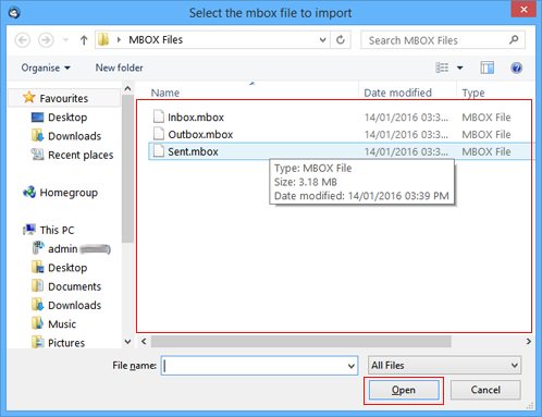 view mailbox file in ms outlook