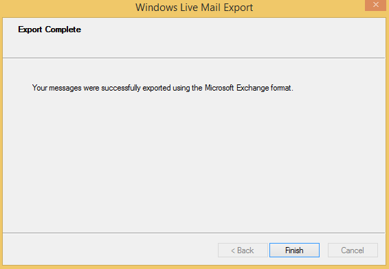 view .eml files in outlook via wlm