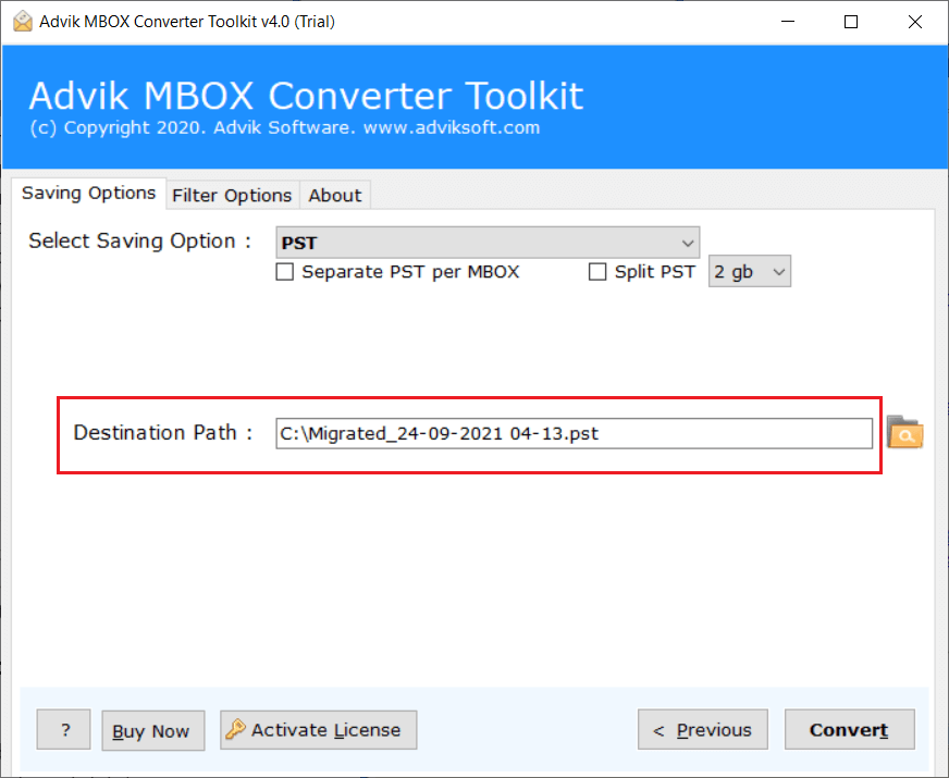 upload mbox file in ms outlook