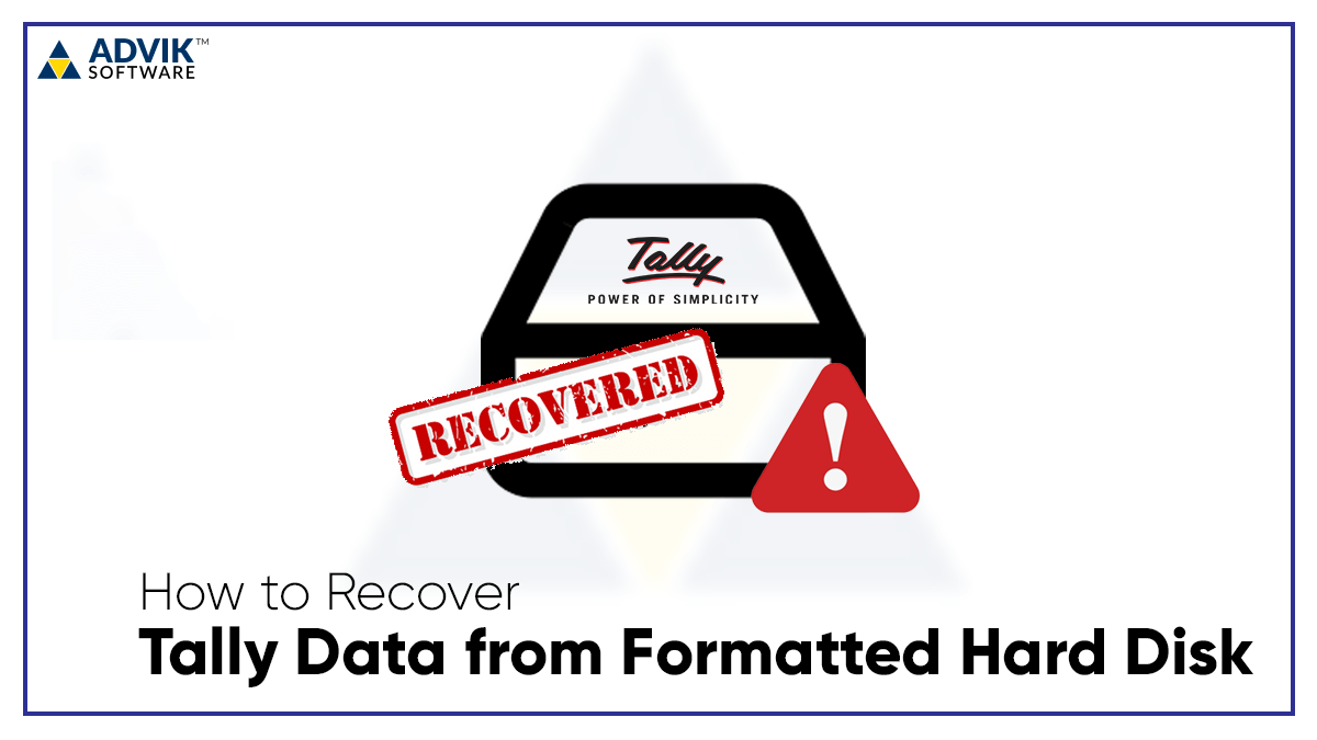recover data from tally