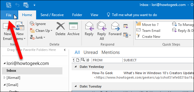 Split PST File by Year