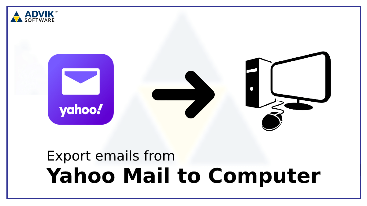 export yahoo emails to computer