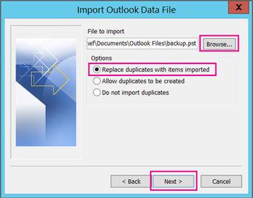 open OST files in Outlook 2021