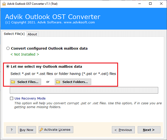 merge cached exchange mode .ost file 