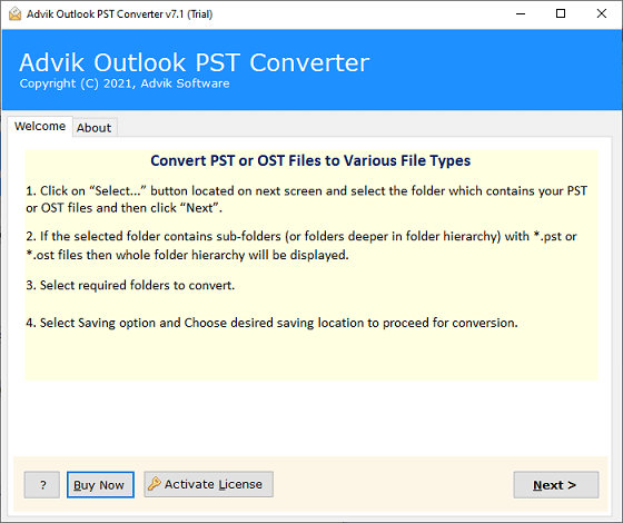 Import PST Contacts to Thunderbird