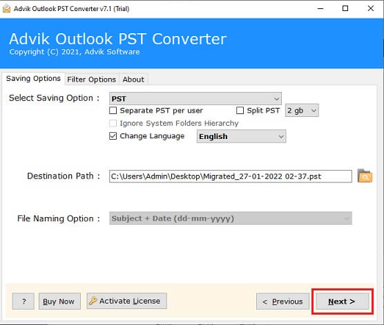 open OST in Outlook 2021