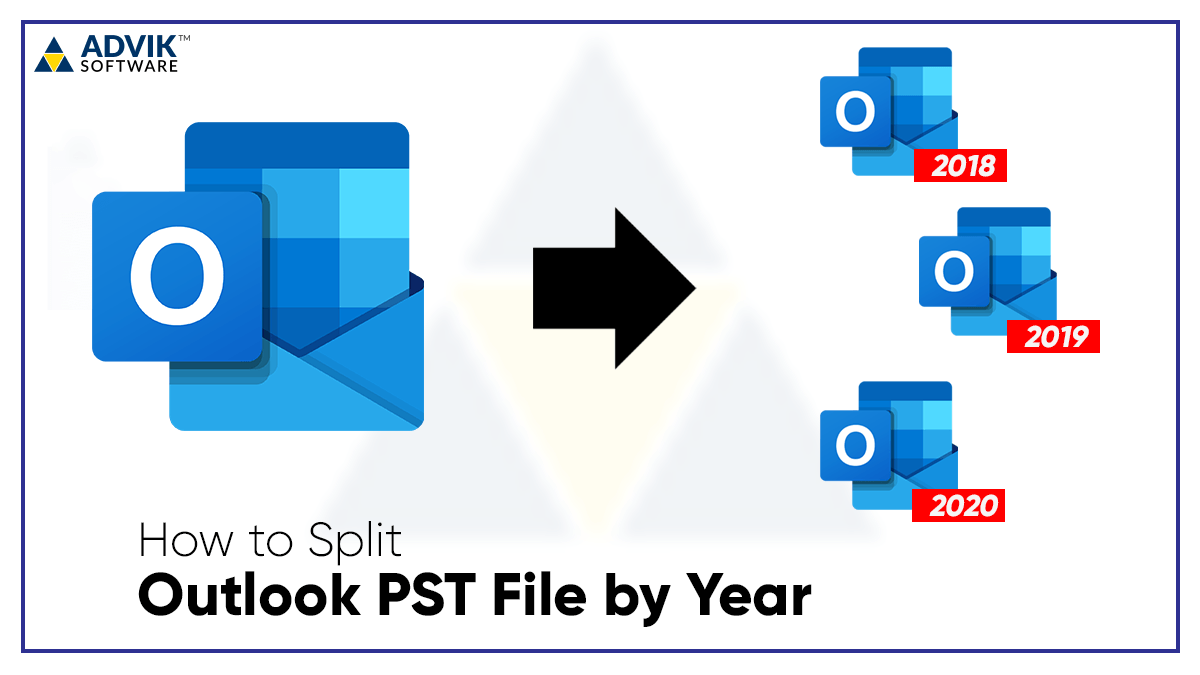 split outlook pst file by year