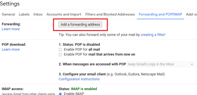 export Gmail emails to Fastmail