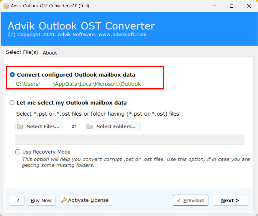 import/export greyed out in outlook
