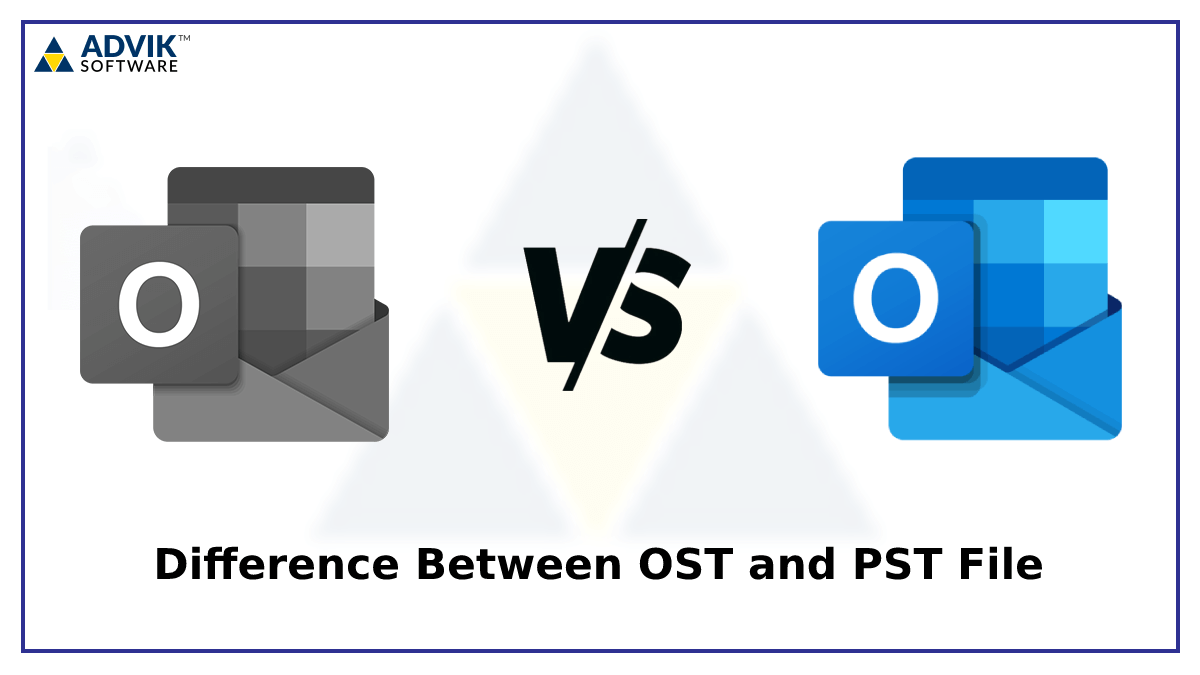 difference between ost and pst file format