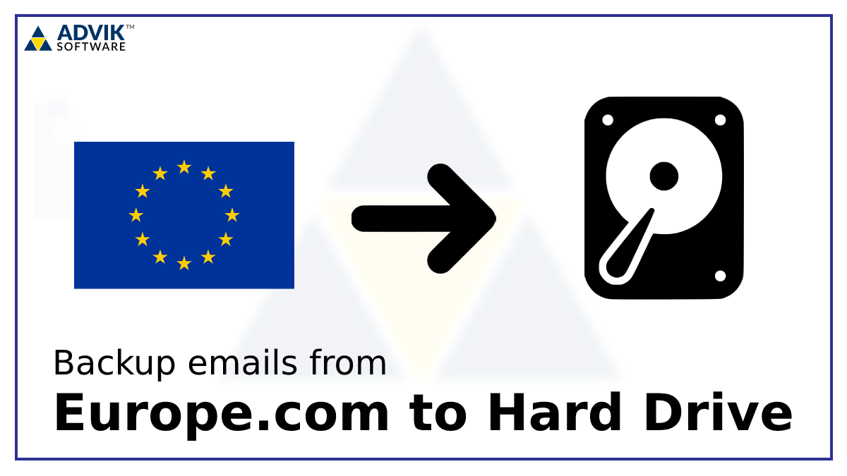 Backup Europe.com Emails to Computer