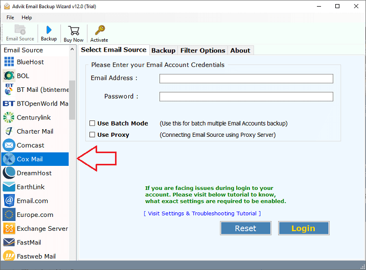 Cox Mail Backup Download COX Mail Emails to Computer