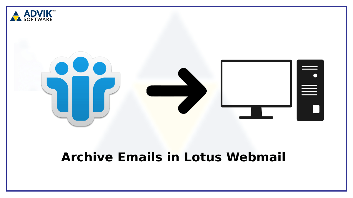 archive emails in Lotus Webmail