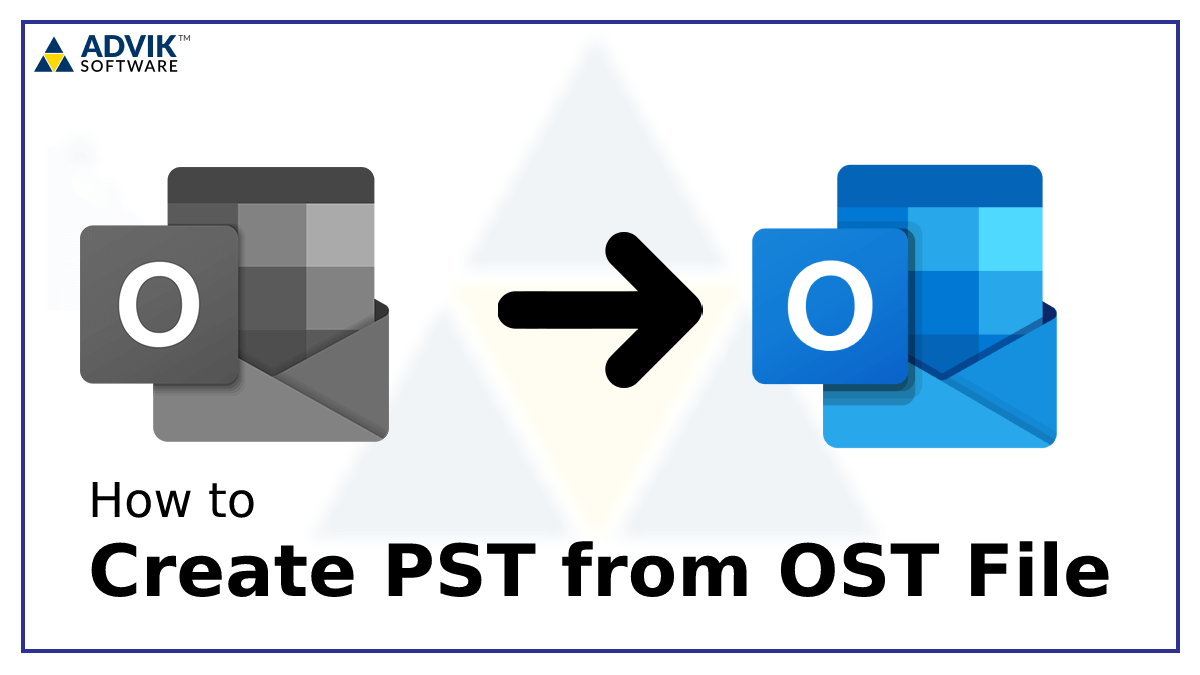 create pst from ost files