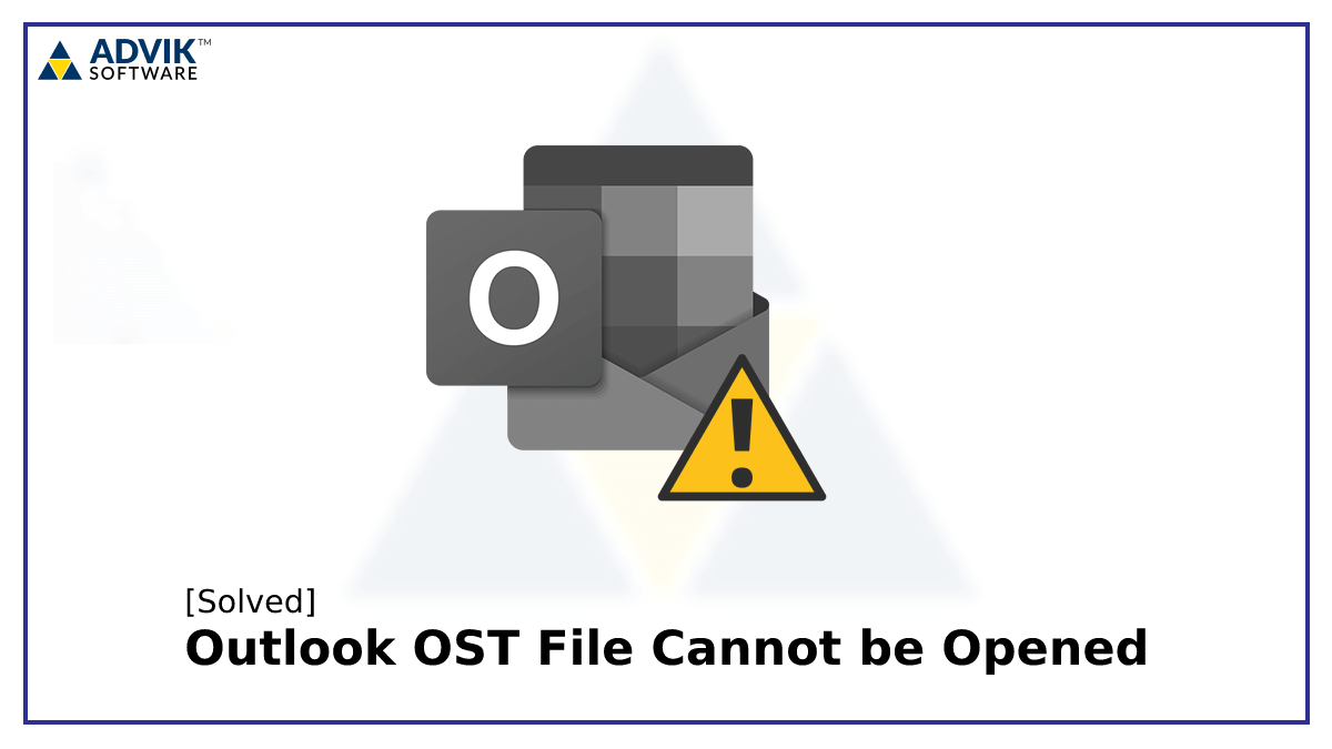 outlook data file cannot be opened