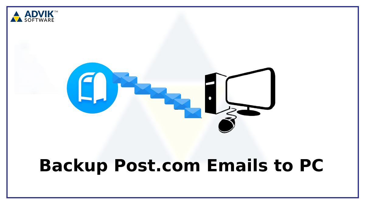 backup post.com emails to pc