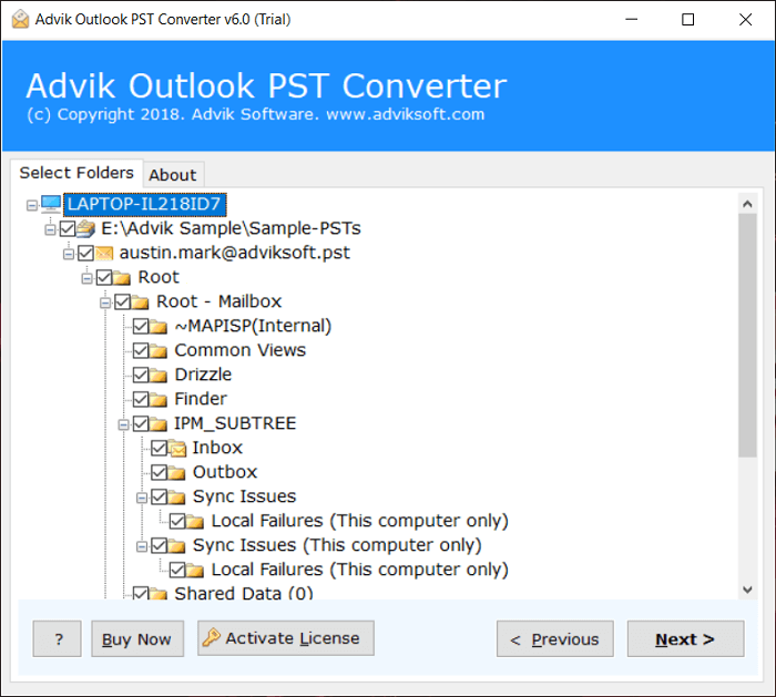 create a pst file in outlook 2013