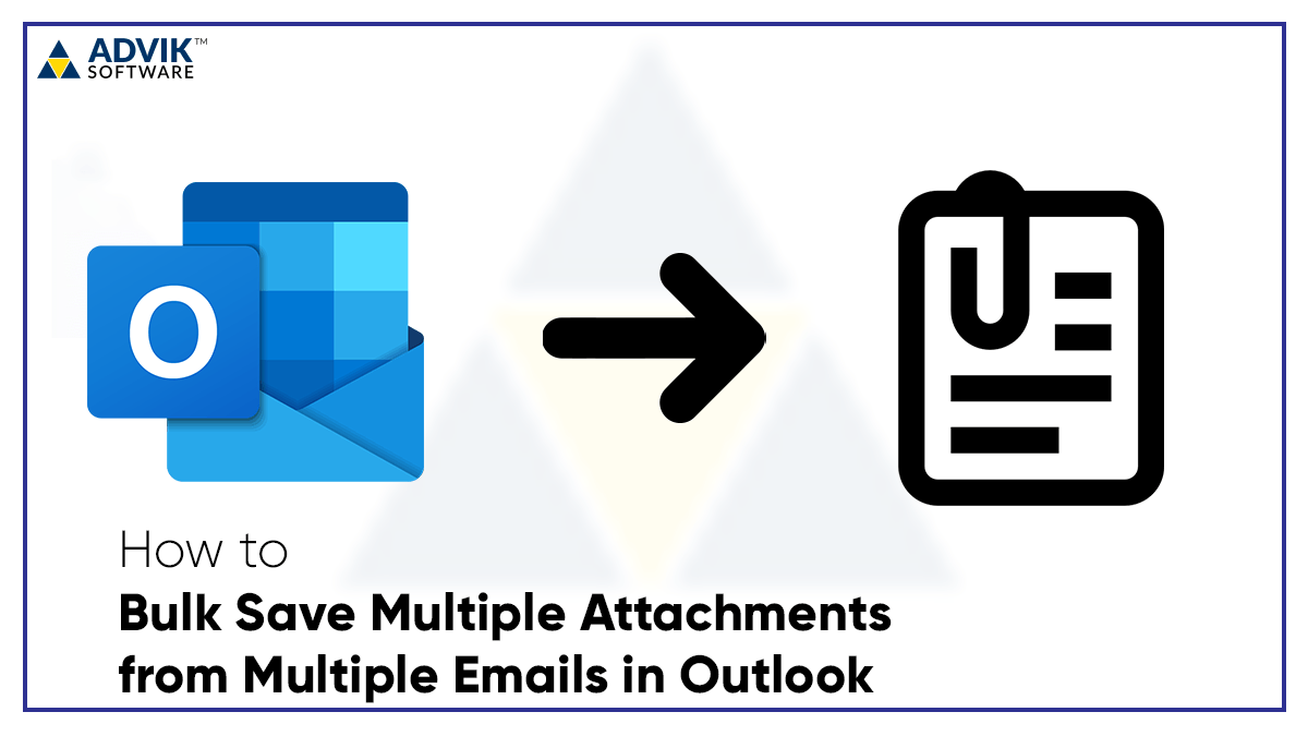 Bulk Save Multiple Attachments from Multiple Emails in Outlook