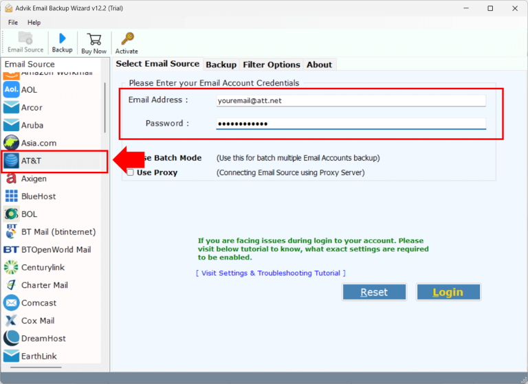 How to Transfer Emails from AT&T to Gmail Account?