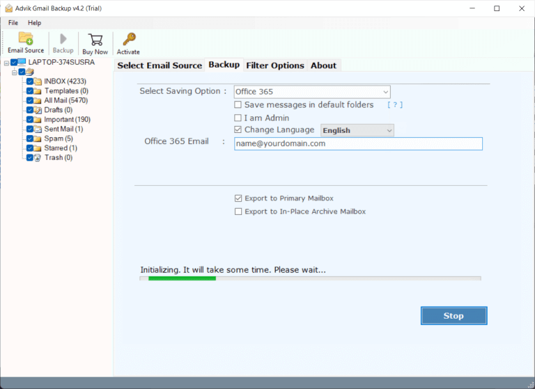 migrate from google workspace to office 365