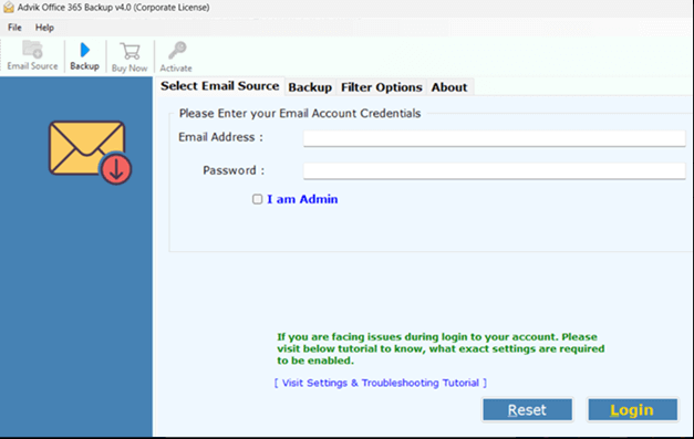  backup from office 365 admin portal