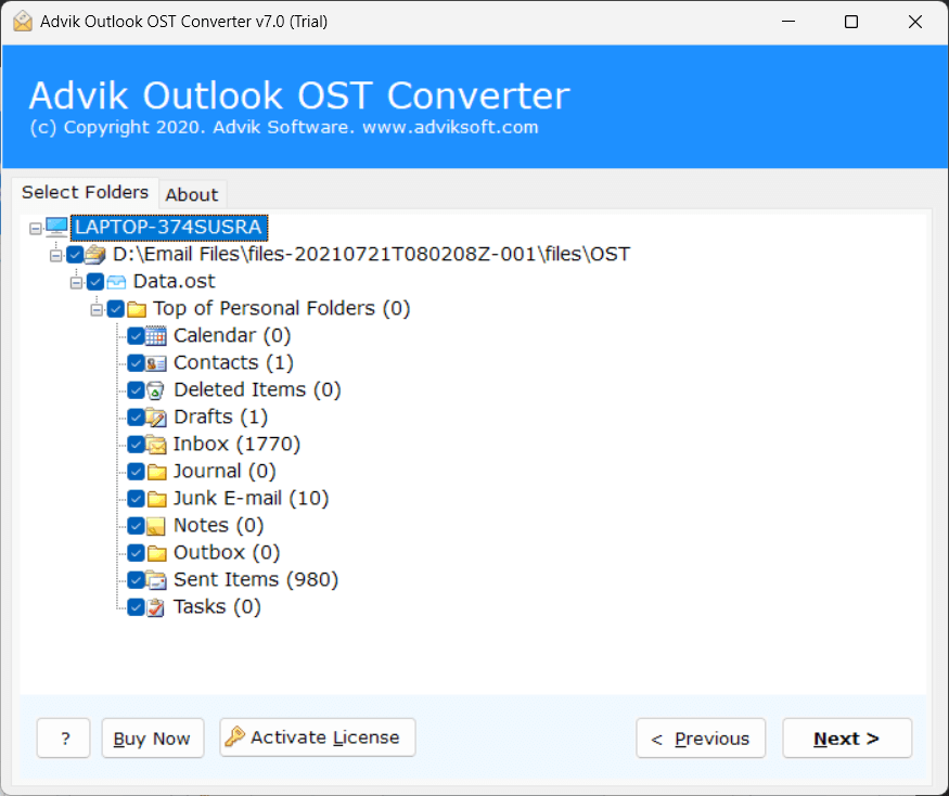 open ost file without outlook 1