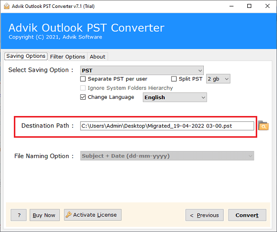  unlock password protected outlook pst file