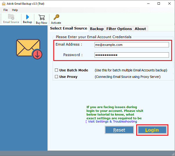 transfer selected emails from One Gmail account to Another