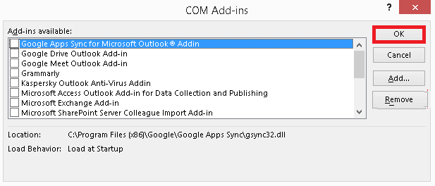 outlook cannot expand the folder shared mailbox