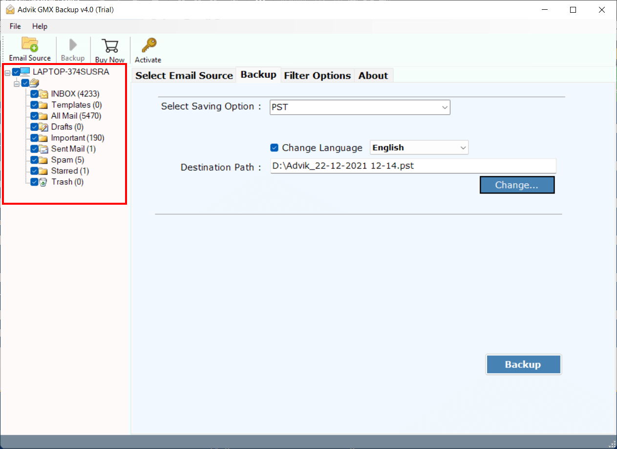 gmx to gmail migration